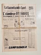 Gazzetta dello sport for sale  Shipping to Ireland