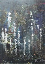 Menschen mixedmedia öl gebraucht kaufen  Düsseldorf