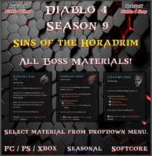 Diablo season boss for sale  NEWARK