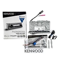 Kenwood KMR-M332BT 1 DIN sistema de som barco/carro rádio resistente à água com Bluetooth comprar usado  Enviando para Brazil