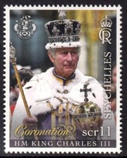 Seychelles 2024 coronation d'occasion  Expédié en Belgium