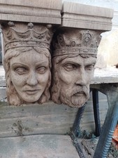 Old oak carving for sale  WOLVERHAMPTON