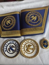 Masonic provincial regalia for sale  LLANDUDNO