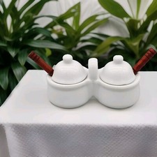 White ceramic condiment for sale  Berea