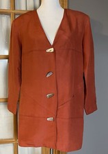 Handmade silk blazer for sale  New Lenox