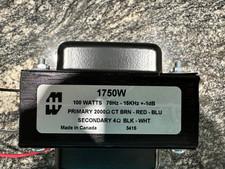 Hammond 1750w output for sale  San Angelo