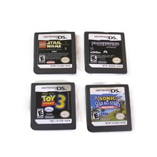 Lote 4 Jogos Soltos para Nintendo DS Star Wars/Transformers/Toy Story/Sonic comprar usado Lote 4 Jogos Soltos para Nintendo DS Star Wars/Transformers/Toy Story/Sonic comprar usado  Enviando para Brazil