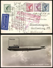 Zeppelinpost 1929 luftpost gebraucht kaufen  Berlin