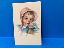 Cartolina bambina mariapia usato  Varese