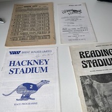4xgreyhound racecards programm for sale  ASHFORD