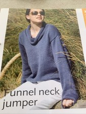 Knitting pattern funnel for sale  WOODBRIDGE