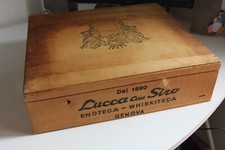 Scatola legno vintage usato  Genova