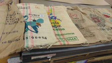 Burlap coffee sacks for sale  USA
