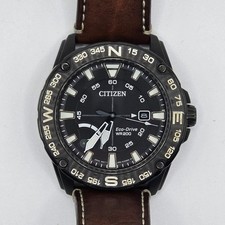 Citizen Eco-Drive 200M PRT AW7045-09E estilo militar WR200, usado comprar usado  Enviando para Brazil