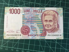 Banconota lire 1000 usato  San Martino Buon Albergo