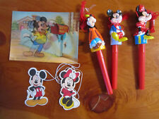 GRAN LOTE DE 6 ARTÍCULOS DE DISNEY MICKEY MOUSE MINNIE GOOFY GENIAL ** DEBES VERLO segunda mano  Embacar hacia Mexico