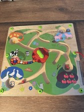 Magnetlabyrinth holz lernspiel gebraucht kaufen  Nordhausen