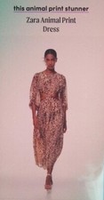 Zara animal print for sale  WAKEFIELD