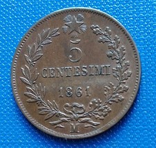 Moneta regno v.e.ii usato  Roccabianca