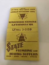 Vtg printed matchbook for sale  Montebello