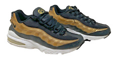 Nike Air Max 95 tamanho 7Y preto metálico dourado 905348-032 comprar usado  Enviando para Brazil