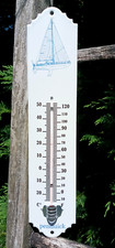 Ancien thermometre emaille d'occasion  Mehun-sur-Yèvre