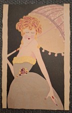 Cartolina antica illustrata usato  Roma