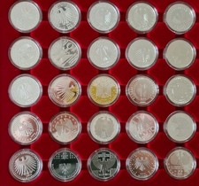 Euro silber gedenkmünzen gebraucht kaufen  Bremen