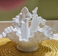Vintage fenton white for sale  Grey Eagle