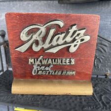 Vintage 1940s blatz for sale  Hazel Park