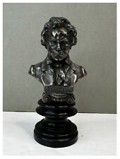 Vintage Ludwig van Beethoven BUSTO DE BRONZE Assinado L. Piedboeuf Compositor Alemão comprar usado  Enviando para Brazil