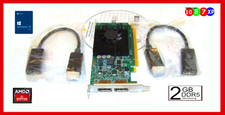 Placa de vídeo 2GB DDR5 DUAL HDMI 50WATT PKG. Inclui 2 adaptadores DP para HDMI Dell HP comprar usado  Enviando para Brazil