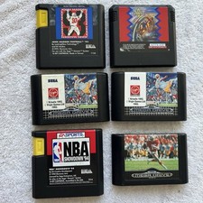 6 X cartuchos Sega Mega Drive/Genesis.  Pacote de lote de trabalho - postagem rápida e gratuita! comprar usado  Enviando para Brazil