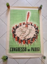 Congresso parigi manifesto usato  Volvera