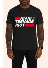 Camiseta Atari Teenage Riot Digital Hardcore Punk Gabber Noise Band Preta Unise comprar usado Camiseta Atari Teenage Riot Digital Hardcore Punk Gabber Noise Band Preta Unise comprar usado  Enviando para Brazil
