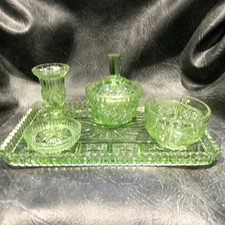 Vintage deco green for sale  LONDON