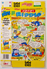 1993 kelloggs cereal for sale  THATCHAM
