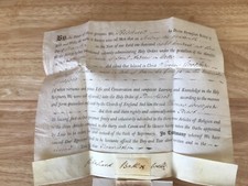parchment document for sale parchment document for sale BATTLE