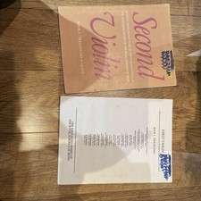 Second violin book for sale  ASHFORD