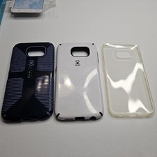 Galaxy S6 Capa Celular Usada Pacote 3 Total Transparente, Branca, Roxa Speck, Veja a Descrição. comprar usado  Enviando para Brazil