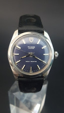 Relógio de pulso masculino automático 5: 1978 Tudor Oyster (Rolex) mostrador azul meia-noite aço comprar usado  Enviando para Brazil
