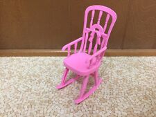 Usado, Cadeira de balanço rosa para quarto de bebê quarto de bebê boneca Barbie comprar usado  Enviando para Brazil