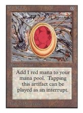 Mtg mox ruby usato  Volvera