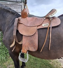 Westernsattel großpferd trens gebraucht kaufen  Kettershausen