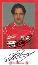 Signed alessandro nannini for sale  CHELTENHAM