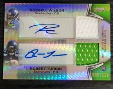2012 Bowman refrator de prisma esterlina Russell Wilson Robert turbina automático /110, usado comprar usado  Enviando para Brazil