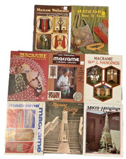 Lot vintage macrame for sale  Rocklin