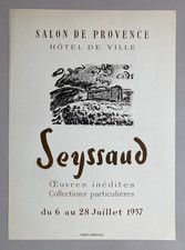 Affiche exposition seyssaud d'occasion  Toulouse-