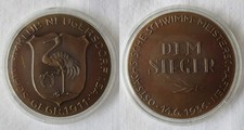 Bronze medaille dem gebraucht kaufen  Borna
