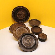 Bundle wooden plates for sale  EASTBOURNE